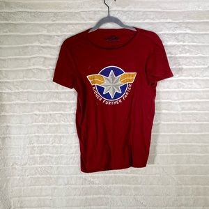 Captain Marvel Graphic Tee